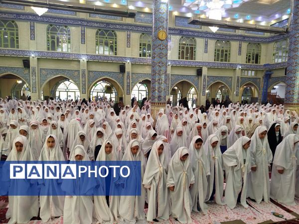 بزرگ‌ترین مراسم جشن تکلیف دانش‌آموزان پایه سوم ابتدایی شهرستان مراغه 