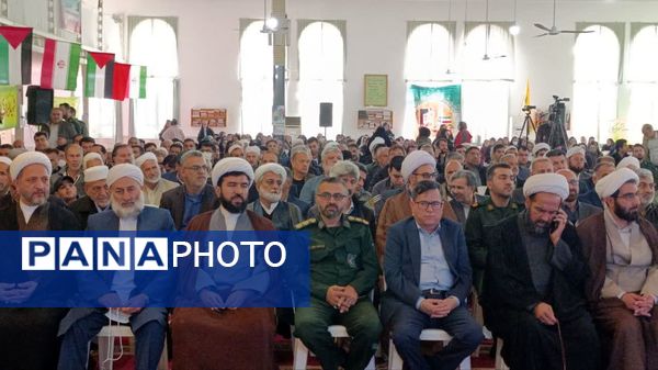 همایش میثاق بصیرت برادری و هفته مقاومت در مسجد قبا شهرستان بندرترکمن