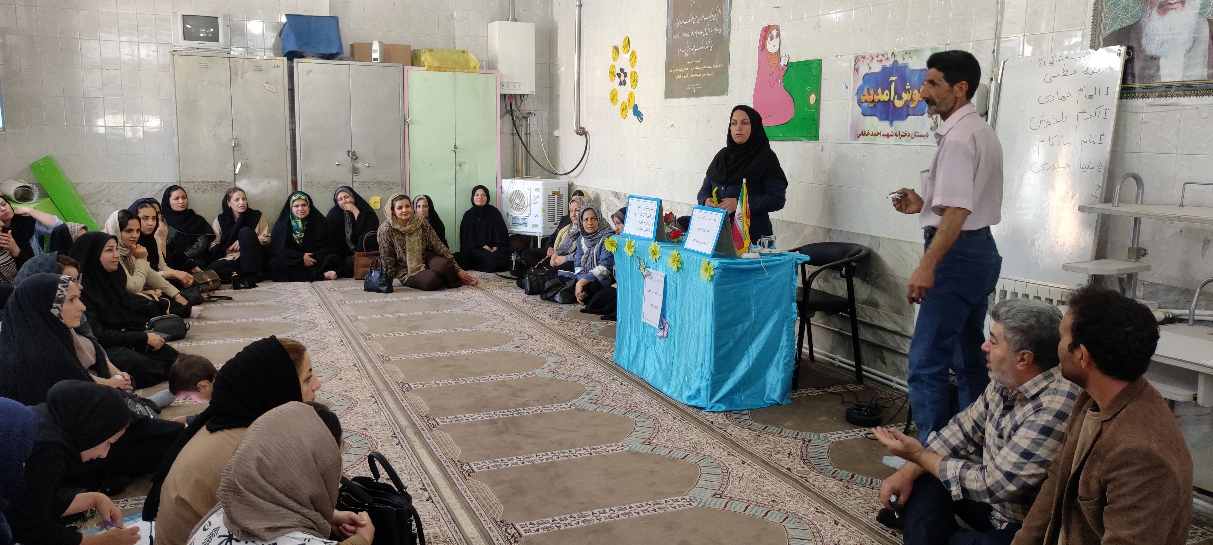 برگزاری انتخابات انجمن اولیا و مربیان در مدرسه شهید خاقانی شهرستان شیروان