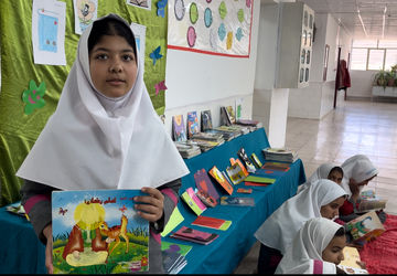 معرفی کتاب«امام رضا(ع)» توسط دانش‌آموز خبرنگار پانا 