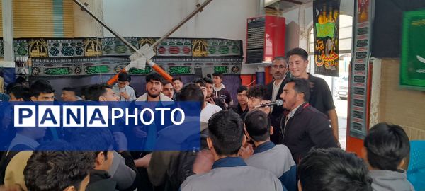  مراسم عزاداری وفات حضرت ام البنین در هنرستان محمودیه خیامی 11