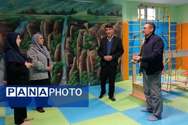 بازدید از مدارس ملارد جهت تأکید بر بهداشت و تجهیزات ورزشی