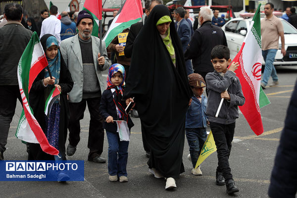 مراسم راهپیمایی روز قدس در تهران