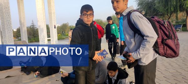 زیارت عاشورا و غبار روبی مزار شهدای گمنام نیشابور