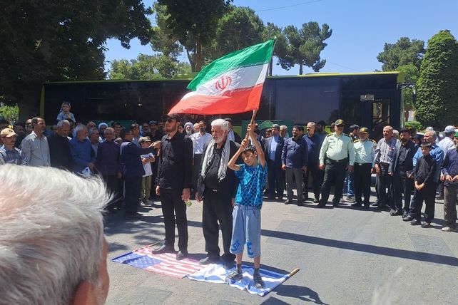 دومین راهپیمایی جمعه خشم در نیشابور 