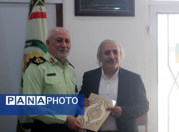 نشست خبری فرمانده انتظامی استان بوشهر با اصحاب رسانه 