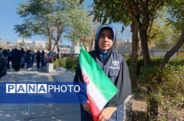 راهپیمایی ۱۳ آبان ماه در شهرستان خلیل‌آباد 