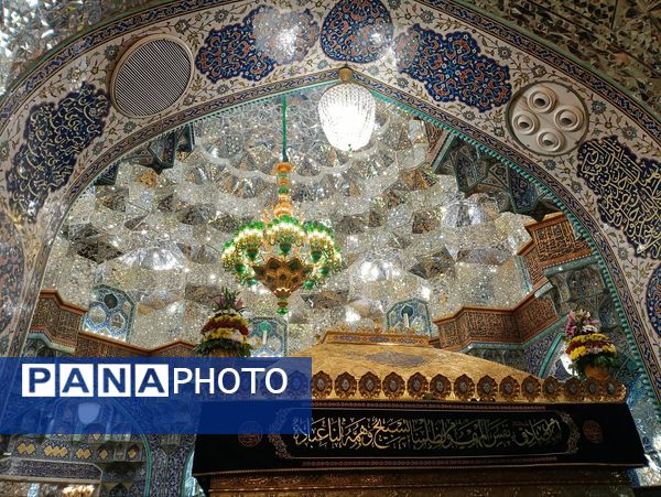 اعزام تیم اردویی دانش‌آموزان برگزیده نمونه دولتی معلم ساوجبلاغ به حرم مطهر حضرت معصومه (س) در قم 