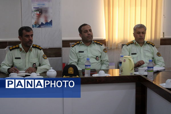 نشست خبری فرمانده انتظامی استان بوشهر با اصحاب رسانه 
