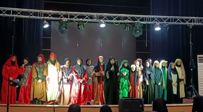نمایش آیینی دختر آفتاب در هتل ثامن طرقبه