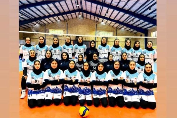 قهرمانی سایپا کوهستان یاسوج در لیگ دسته دو والیبال بانوان