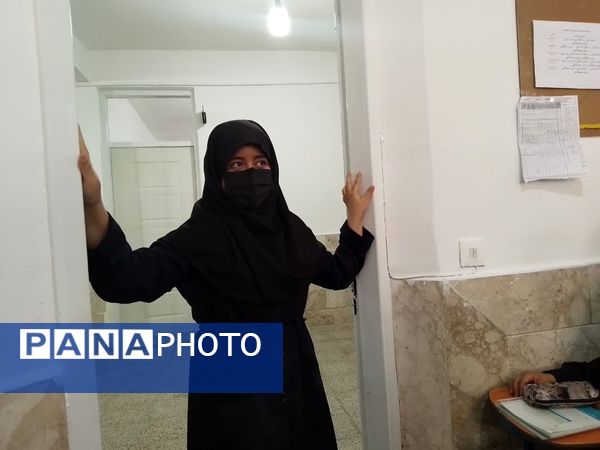 بیست و ششمین مانور سراسری زلزله در دبیرستان دخترانه فاطمیه