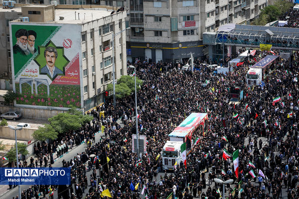 تشییع شهدای اقتدار در تهران - 3