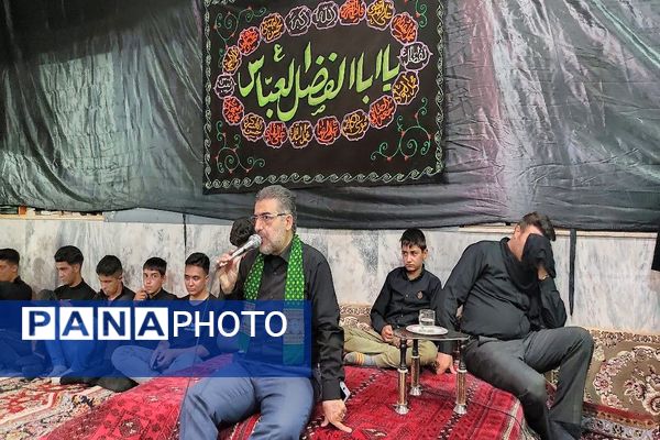 هیئت  زنجیر زنی و عزاداری اباعبدالله الحسین علیه السلام  بار درشب هفتم محرم  