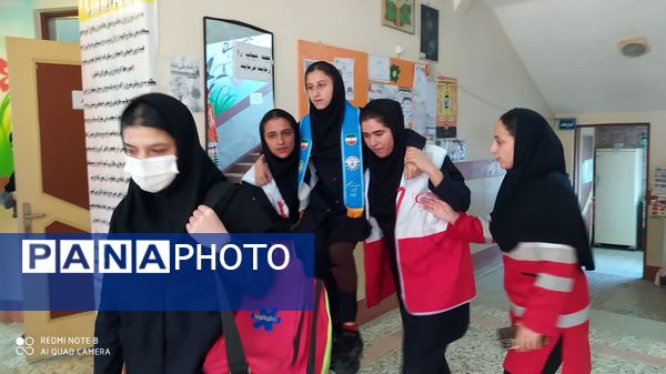 آژیر مانور سراسری زلزله در املش به صدا درآمد