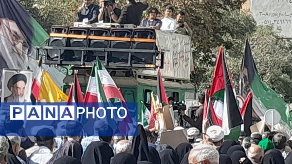 جمع خشم نصر در دومین سالگرد طوفان الاقصی؛ مردم پرشور به خیابان‌ها آمدند