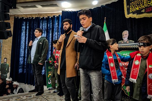 نوگلان فاطمی باقرشهر در عزای شهادت حضرت زهرا(س)