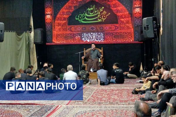 مراسم عزاداری شهادت امام حسن مجتبی (ع) و یادبود ذاکر فقید هیئت، شهید اقتدار بهزاد کاشفی در شهرستان ملارد