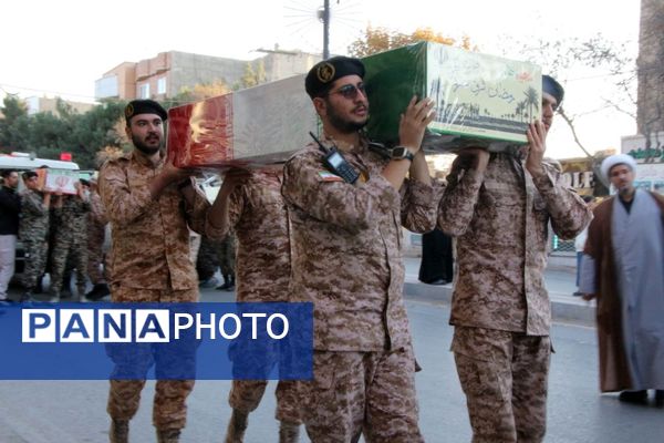 آیین استقبال از شهدای گمنام در سملقان