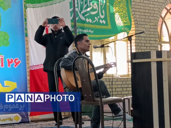 مراسم بزرگداشت ولادت حضرت امام علی (ع) و گرامیداشت روز پدر در حسینیه قمر بنی‌هاشم سفید‌دشت