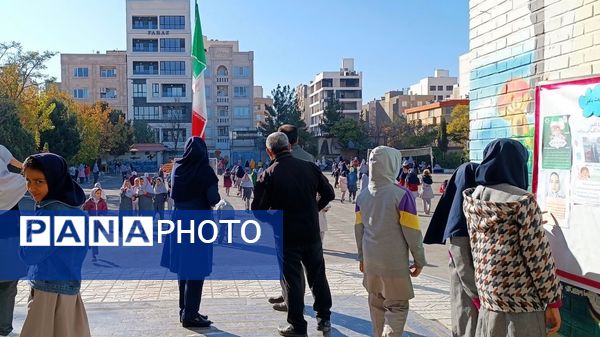 بازدید شورای اجتماعی محله لشکر از دبستان پنجم مهر