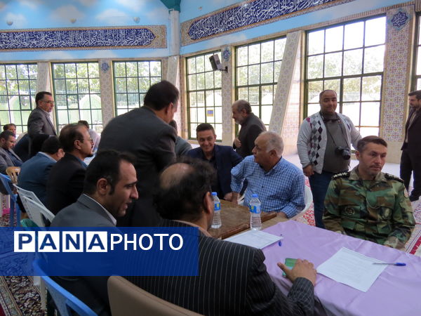 برپایی میز خدمت آموزش و پرورش خراسان شمالی