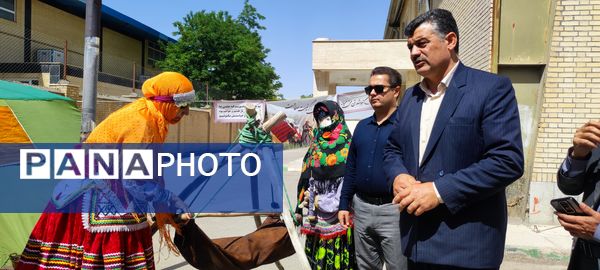 جشنواره هویت ملی کودکان در محل سالن ۱۳ آبان شیروان
