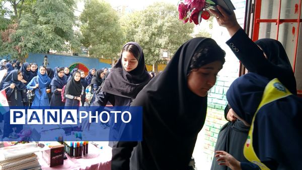 بازگشایی دبیرستان میثاق منطقه تبادکان