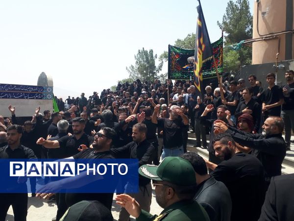 مراسم عاشورای حسینی در امامزاده دلاور آشخانه 