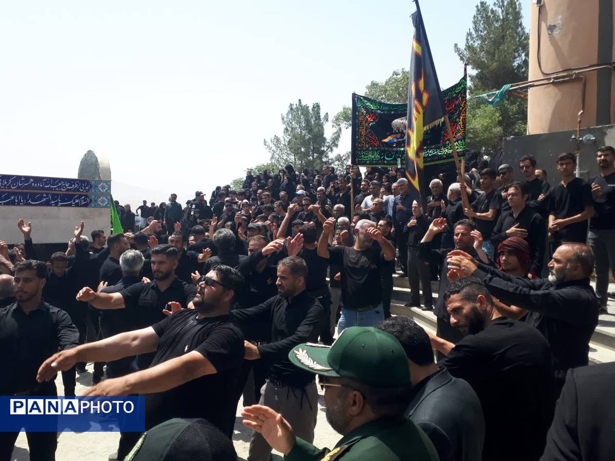 مراسم عاشورای حسینی در امامزاده دلاور آشخانه 