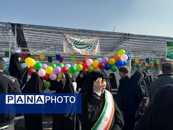 اجتماع عظیم منتظران ظهور به مناسبت نیمه‌ شعبان در مشهد 