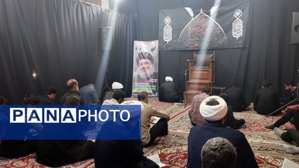 مراسم ترحیم شهادت شهید سید حسن نصرالله در خلیل‌آباد 