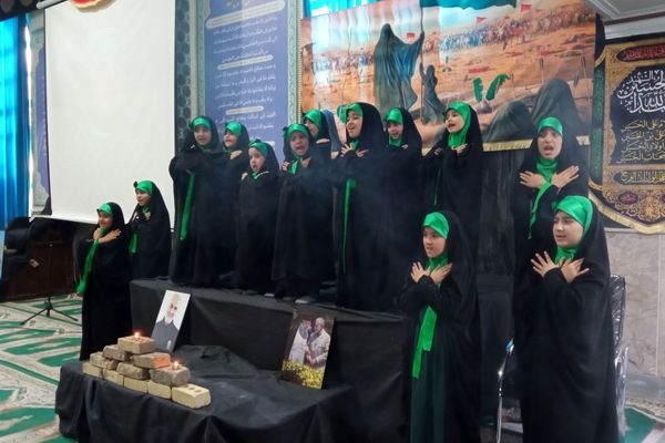 همایش نینوایی‌ تجدید یاد شهدا در مسجد جامع صاحب الزمان 