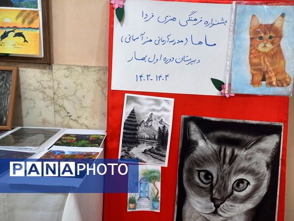 برگزاری هفته فرهنگی و هنری ماها در دبیرستان دخترانه بهار    