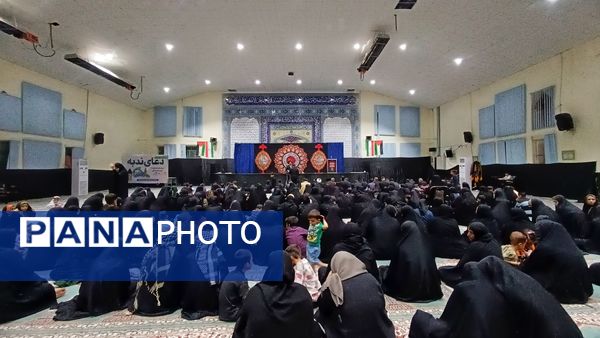  مراسم باشکوه عزاداری شب هفتم محرم در شهرستان مارگون