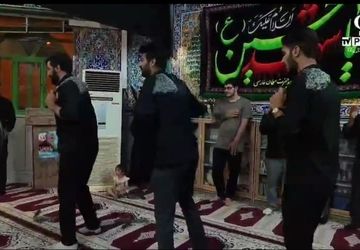 مراسم عزاداری امام حسین علیه‌السلام در مسجد سلمان فارسی شهرضا 