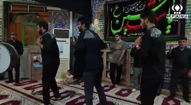 مراسم عزاداری امام حسین علیه‌السلام در مسجد سلمان فارسی شهرضا 
