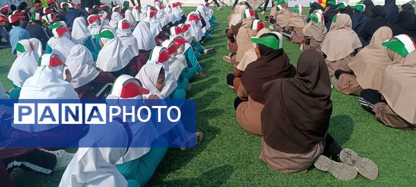 المپیاد ورزشی درون مدرسه‌ای در مدرسه شهید مطهری فین