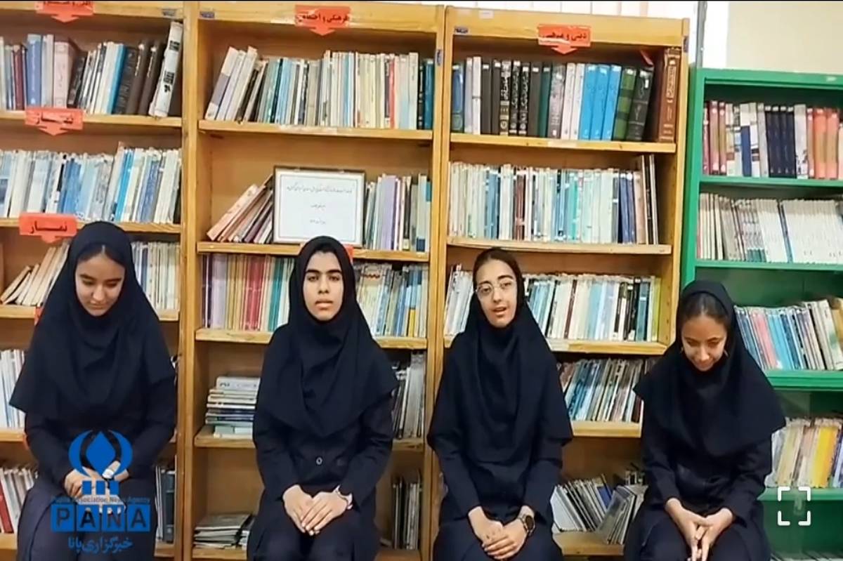 مشاعره دانش‌آموزان بواناتی به مناسبت روز سعدی/ فیلم