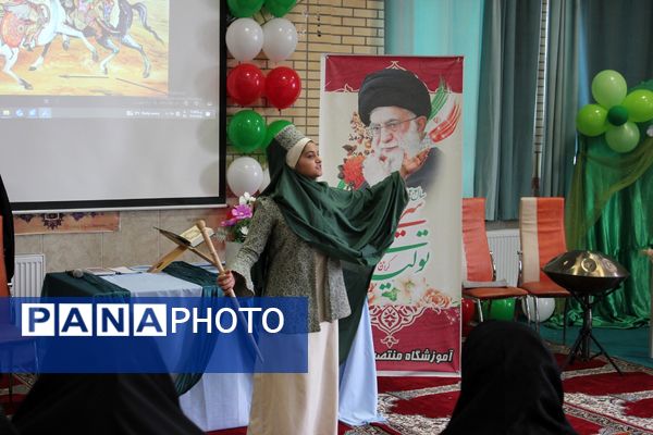 افتتاحیه مسابقات فرهنگی‌هنری «امید فردا» در مدرسه شاهد منتصرین ورامین