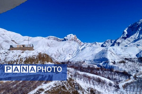 اولین برف زمستانی در بار