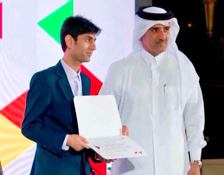 درخشش فرهنگی اعزامی مدارس جمهوری اسلامی ایران در قطر با کسب مقام دوم مسابقه خوشنویسی «حروف الأمانة»