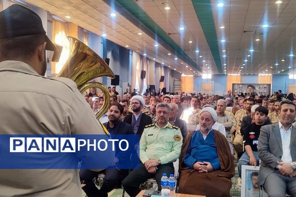 برگزاری مراسم اولین سالگرد شهادت شهدای خدمت در مصلی رباط کریم