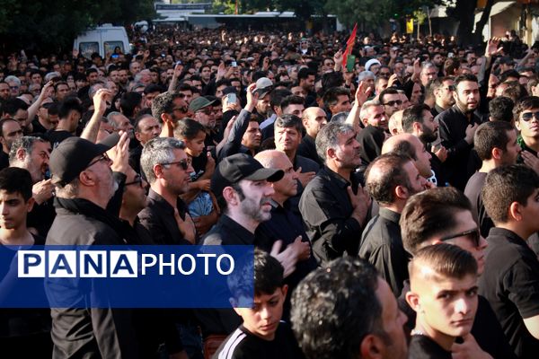 دسته عزاداری حسینیه اعظم زنجان در یوم العباس