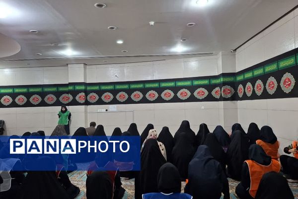 اردوی یک روزه دبیرستان امام خامنه‌ای در موسسه فرهنگی ورزشی ایثار 