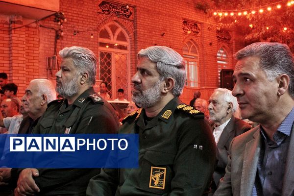 یادواره شهدای دفاع مقدس در مسجد قمربنی‌هاشم باقرشهر