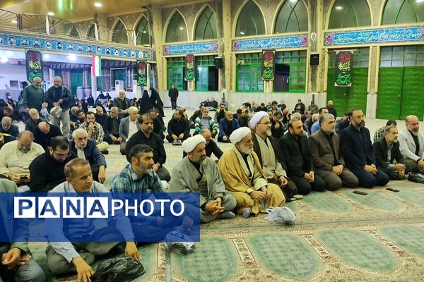 گرامیداشت شهدای جبهه مقاومت در قائمشهر