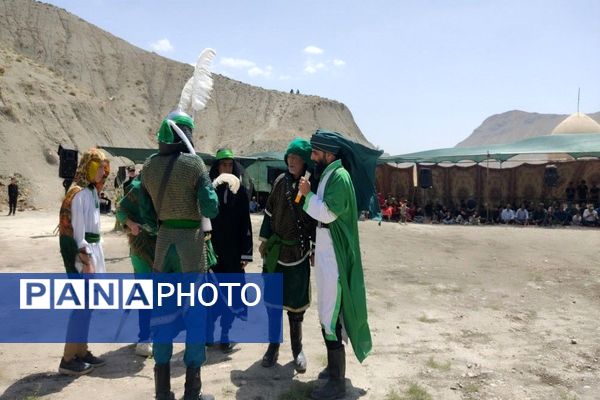 مراسم تعزیه خوانی اربعین حسینی در شهر نیشابور