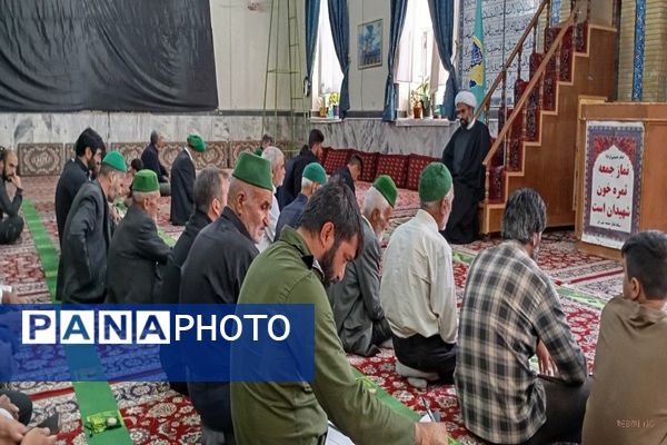 اقامه نماز جمعه در اول ماه محرم در مسجد جامع شهر بار 