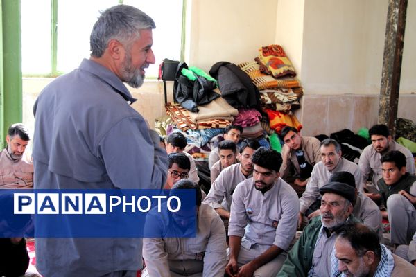 خدمت در مسیر «طریق‌الشهدا» در سالگرد حاج قاسم